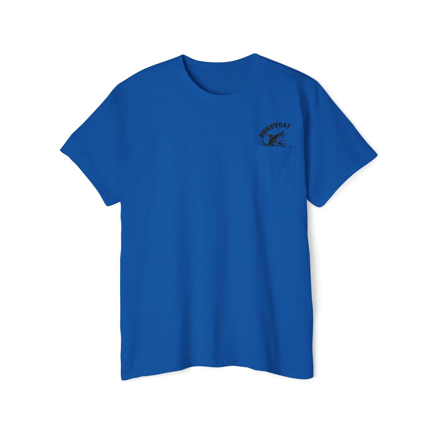 BokeyCat Unisex Heavy Cotton Pocket Tee