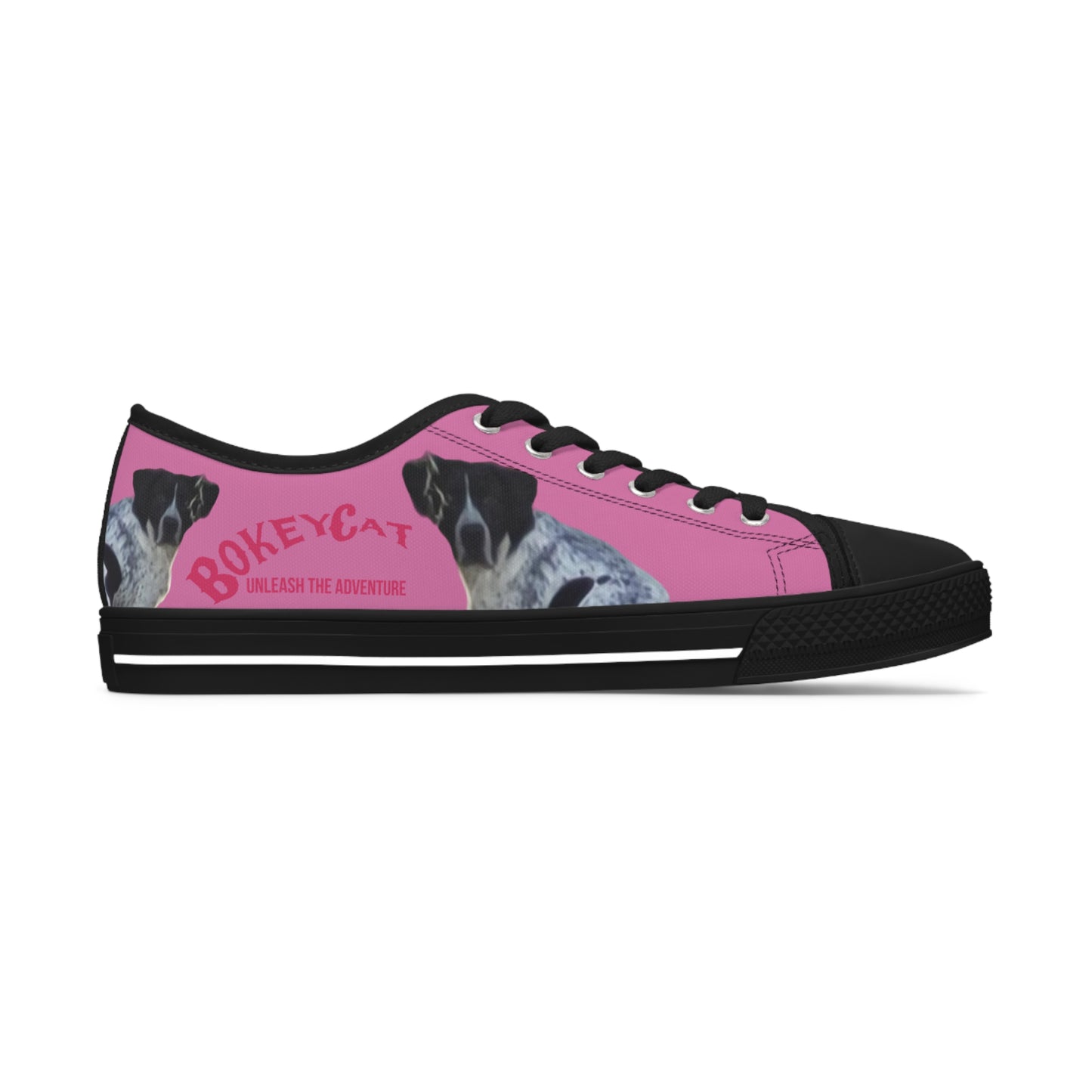 BokeyCat Women's Low Top Sneakers. (Chloe Collection)