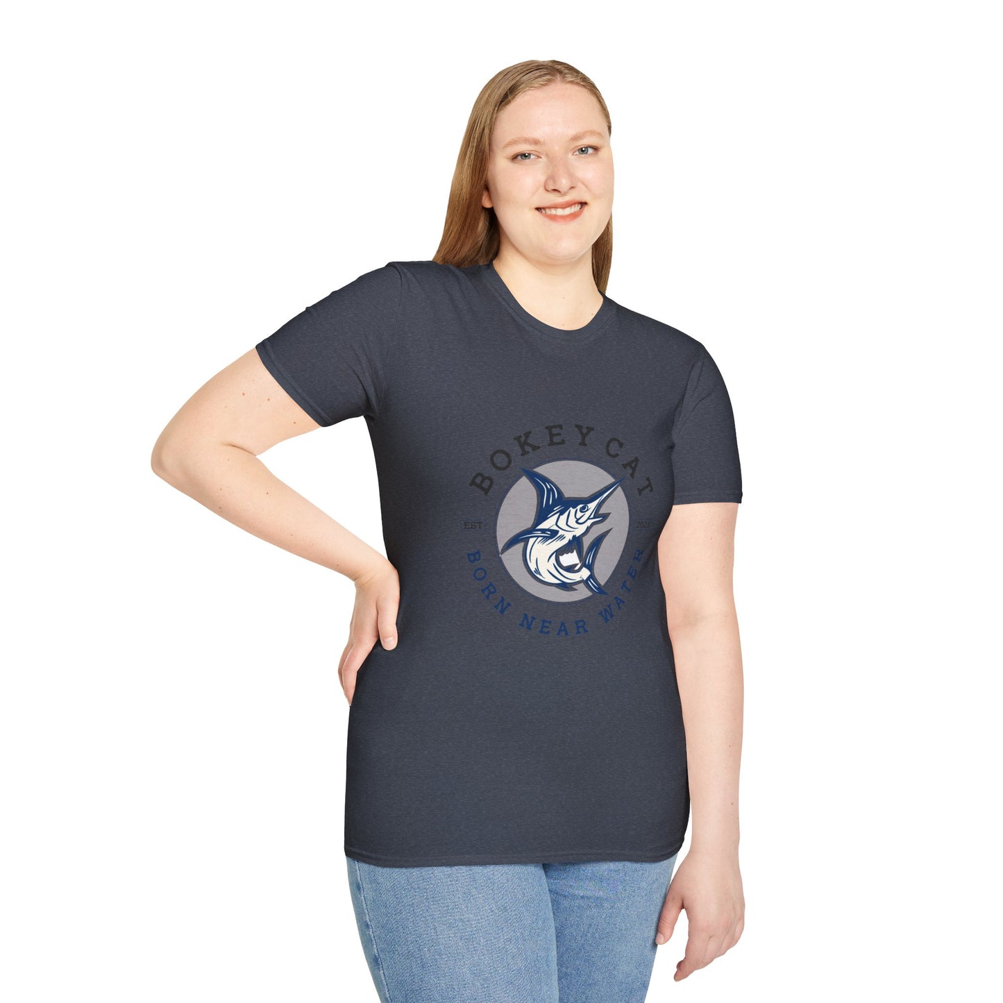 BokeyCat Unisex Softstyle T-Shirt.