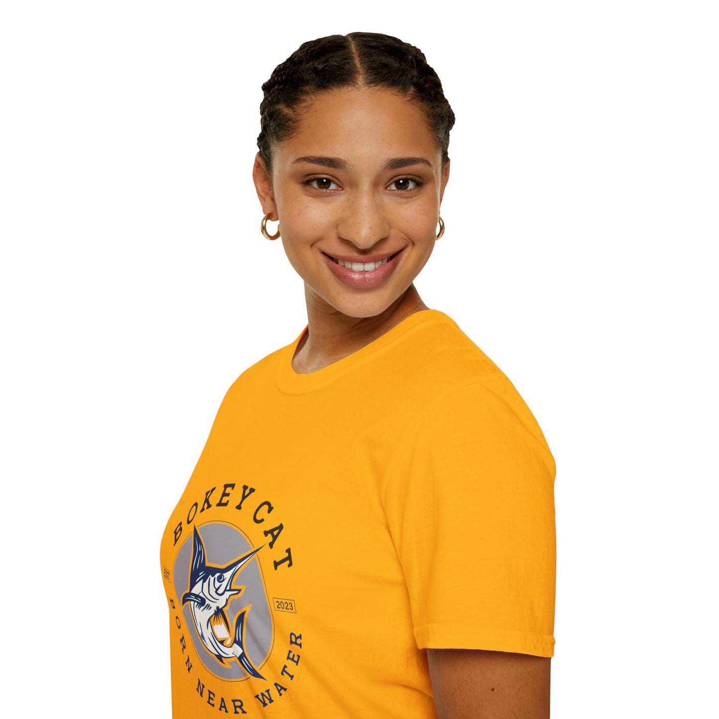 BokeyCat Unisex Softstyle T-Shirt.
