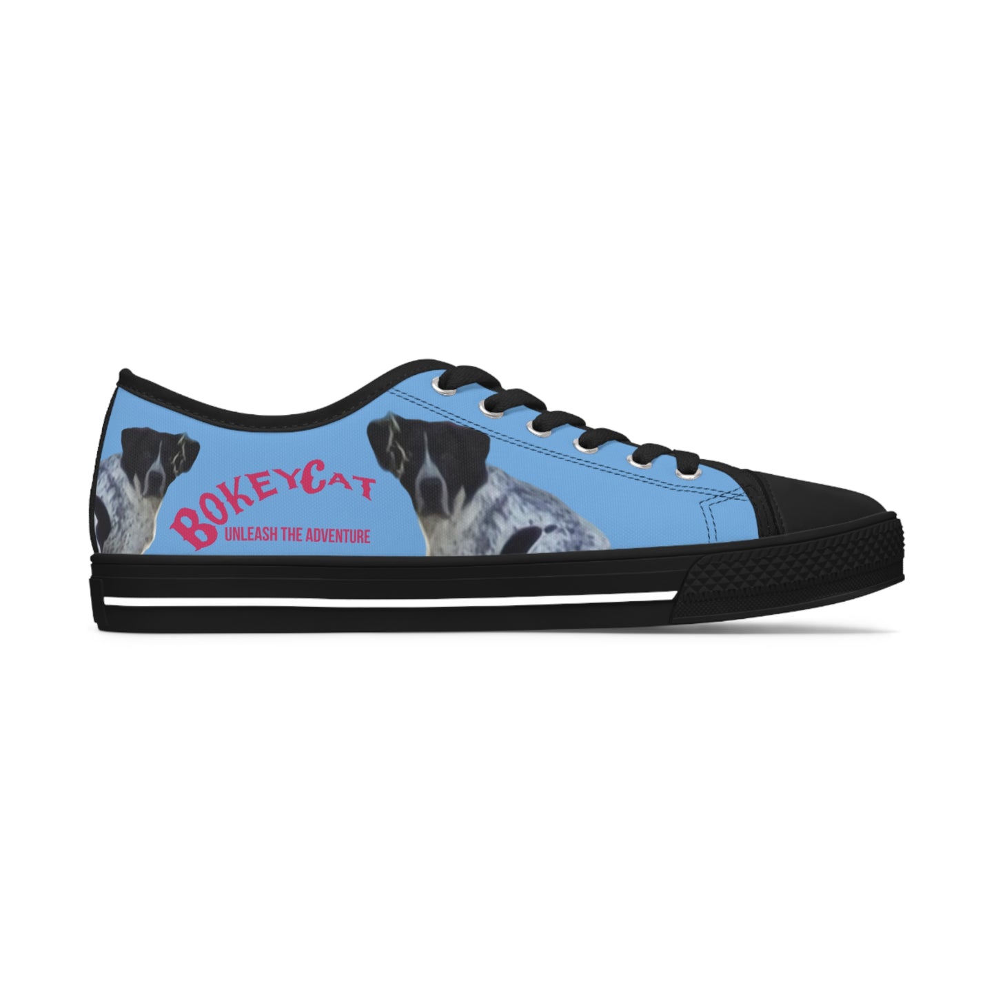BokeyCat Women's Low Top Sneakers. (Chloe Collection)