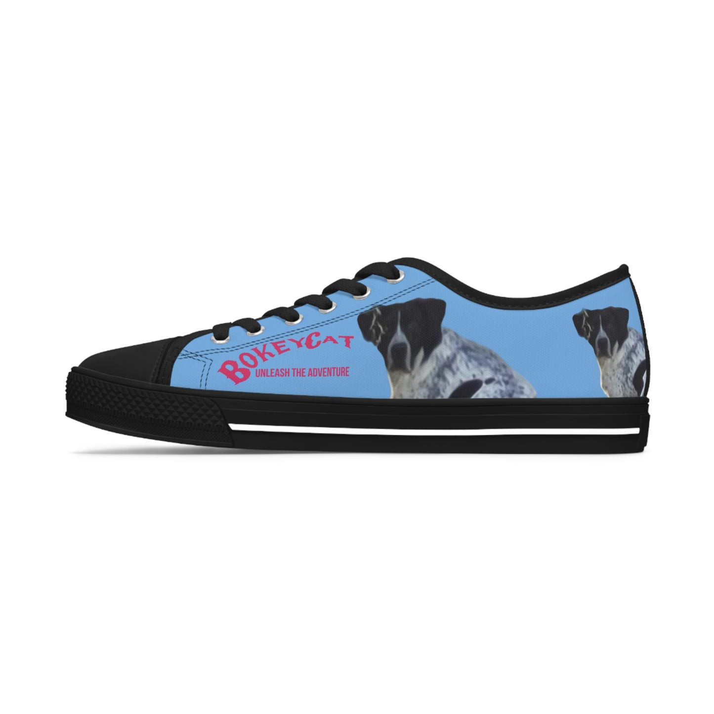 BokeyCat Women's Low Top Sneakers. (Chloe Collection)