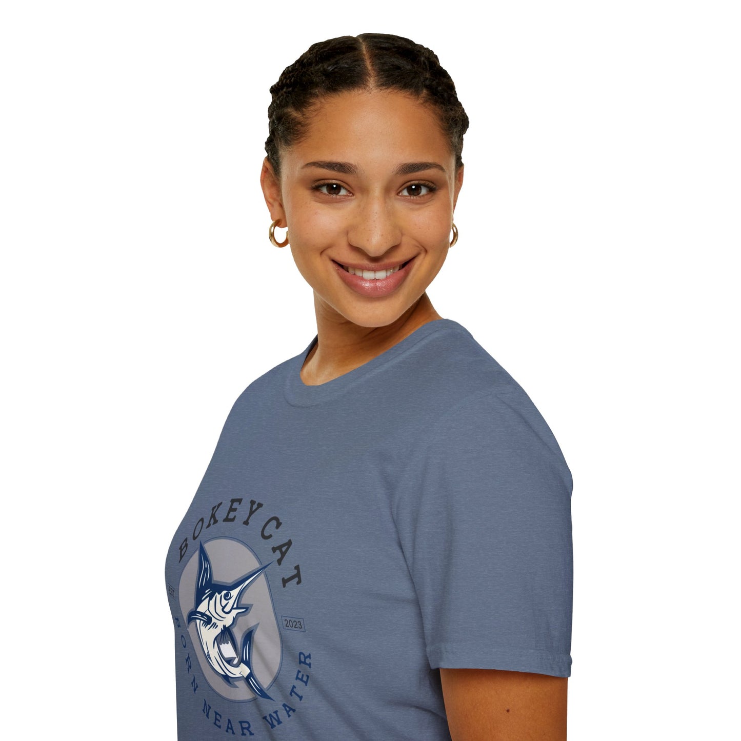 BokeyCat Unisex Softstyle T-Shirt.