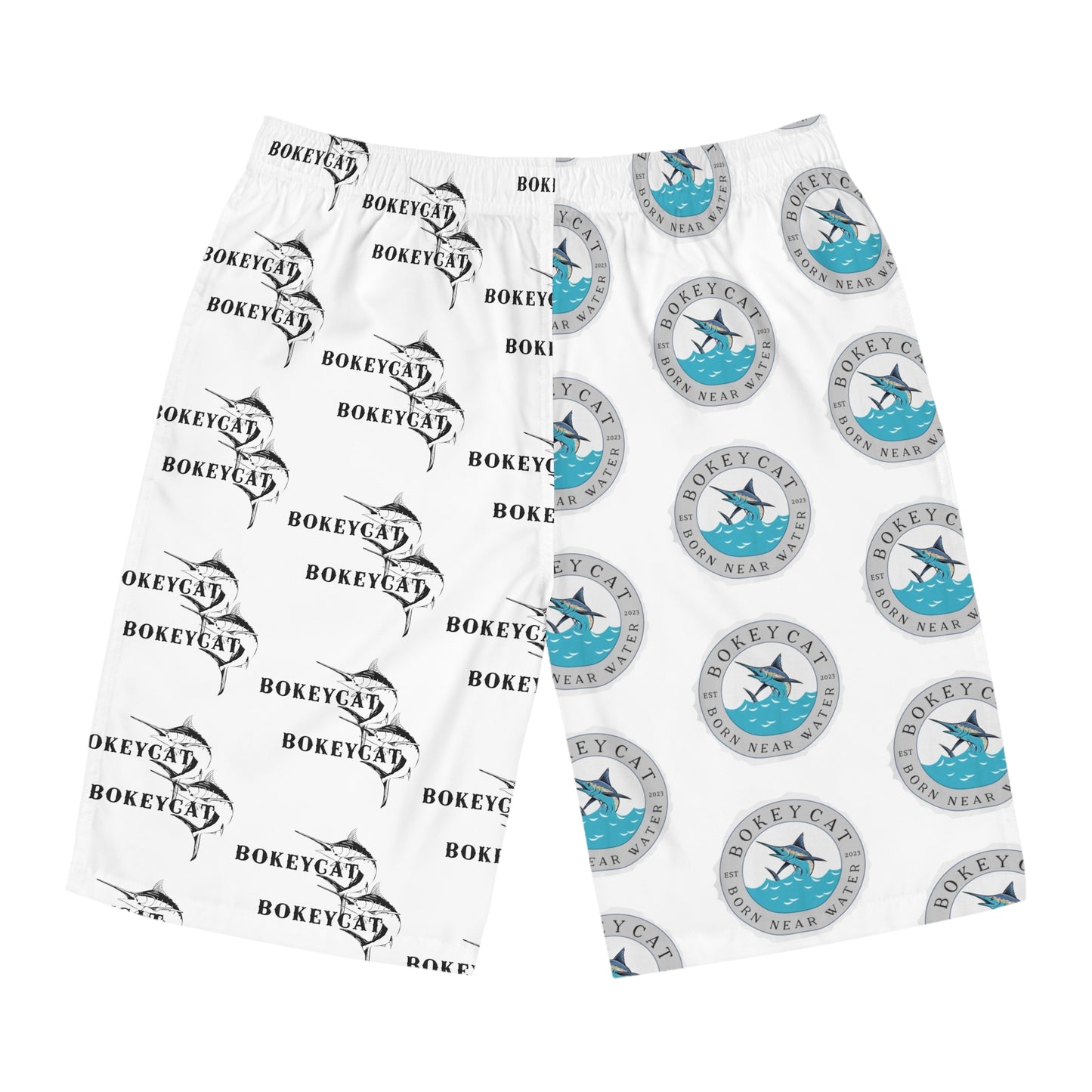 BokeyCat Men's Board Shorts (ChrisCross)