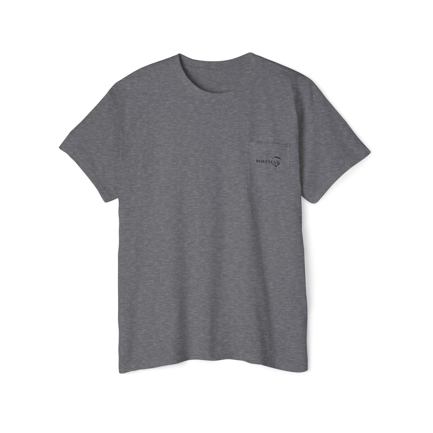 BokeyCat Unisex Heavy Cotton Pocket Tee