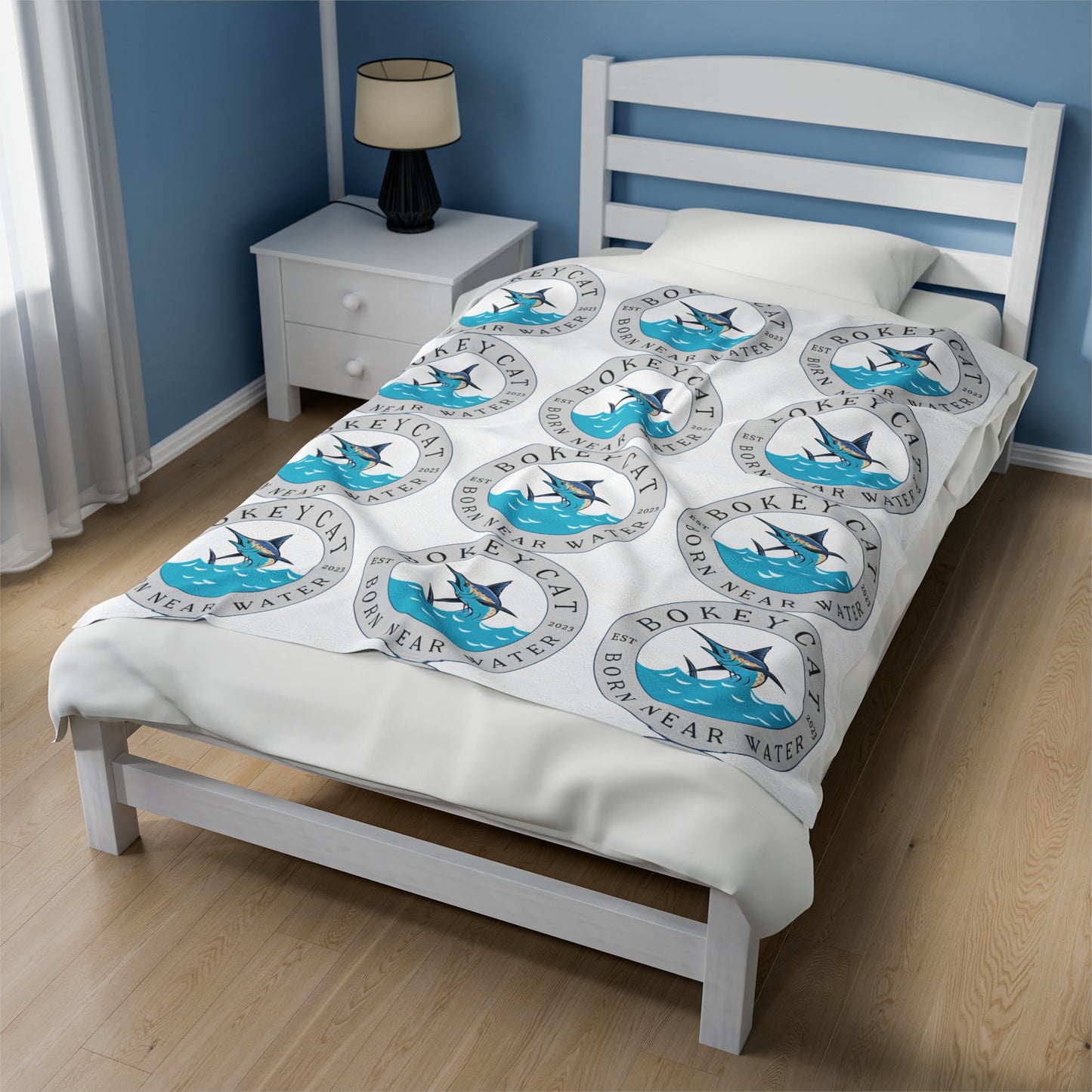 BokeyCat Velveteen Plush Blanket