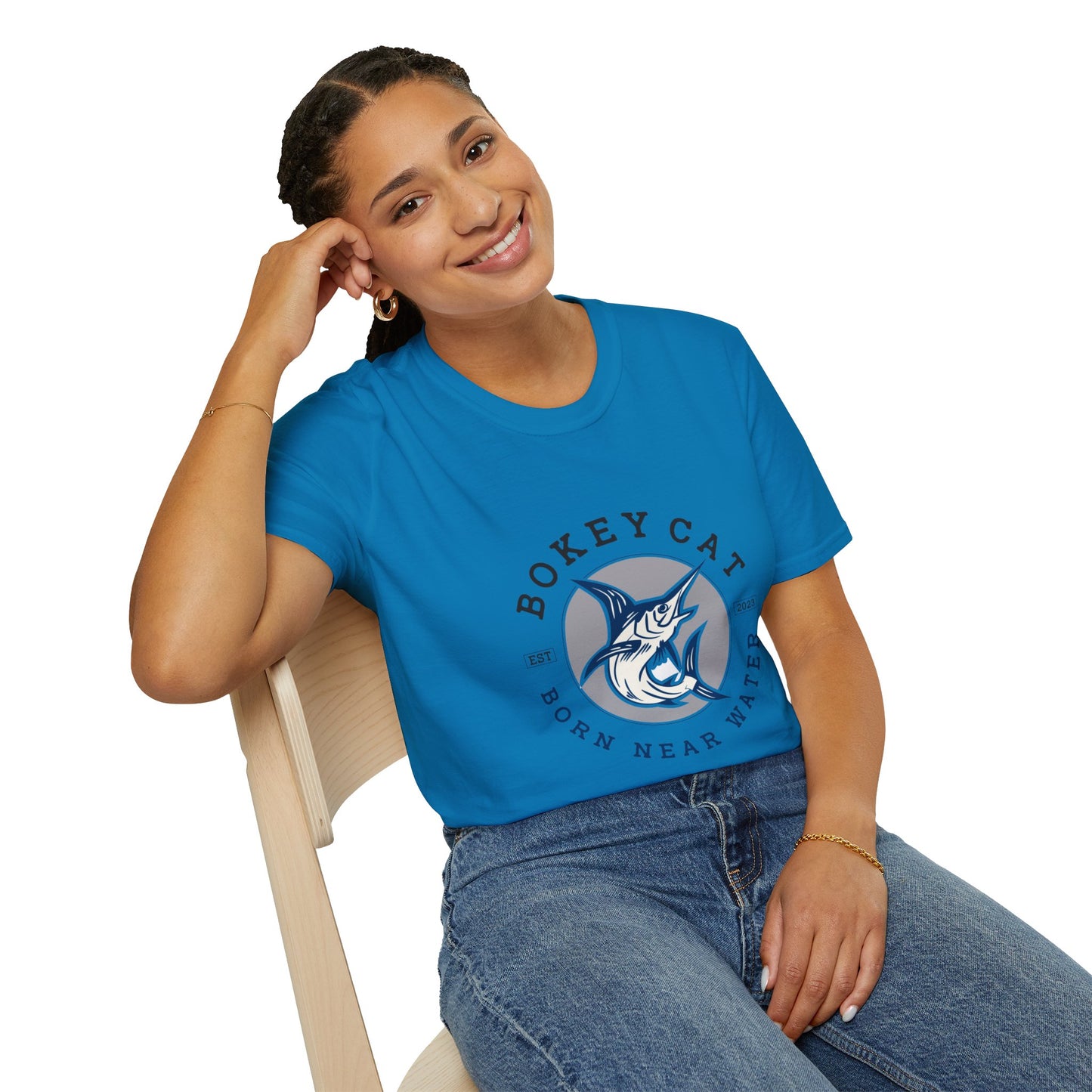 BokeyCat Unisex Softstyle T-Shirt.