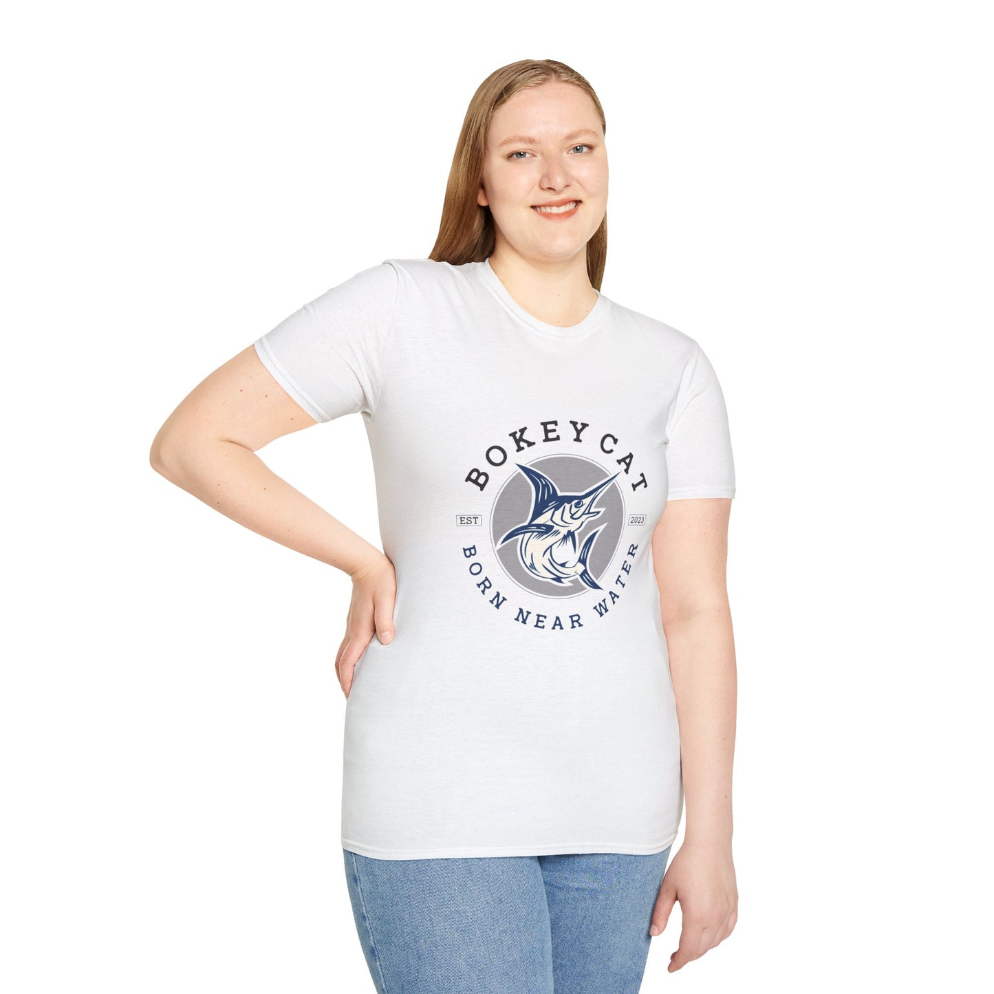 BokeyCat Unisex Softstyle T-Shirt.