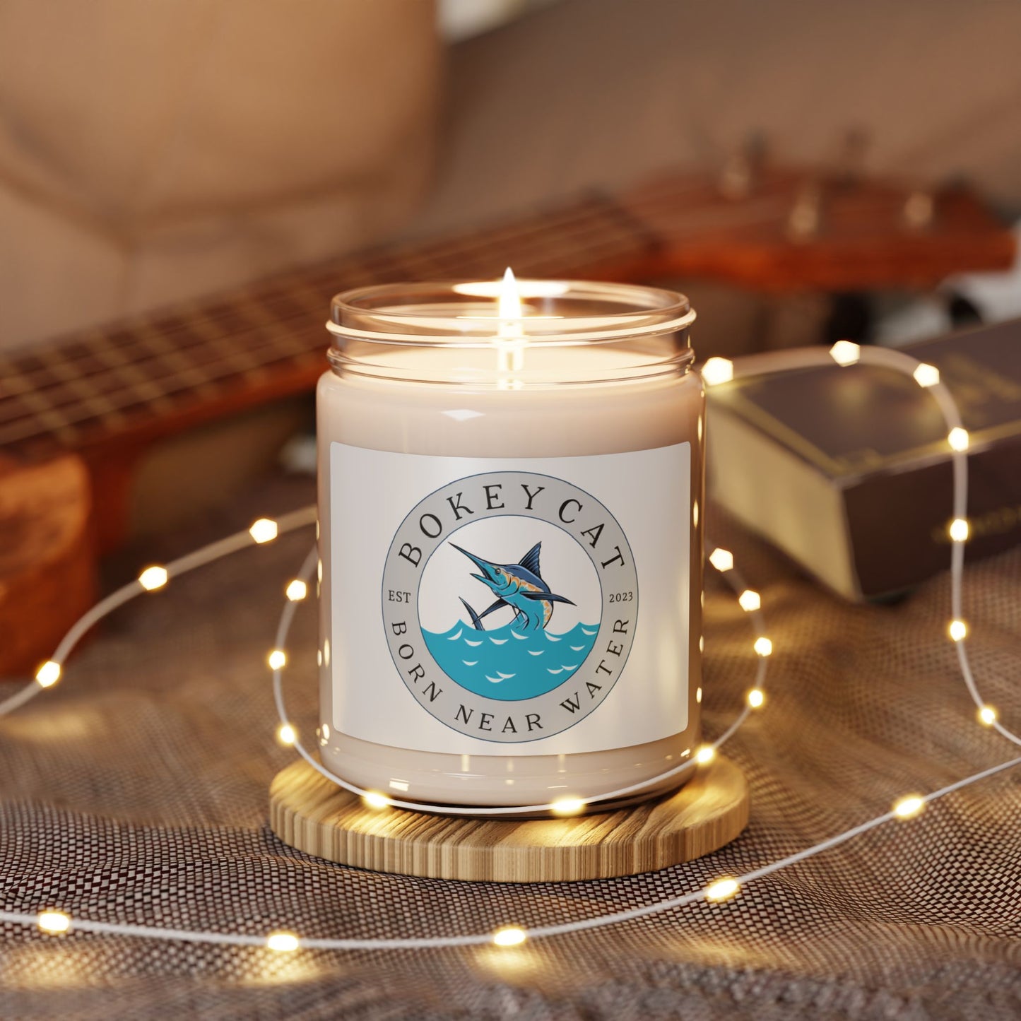 BokeyCat Scented Soy Candle 9oz