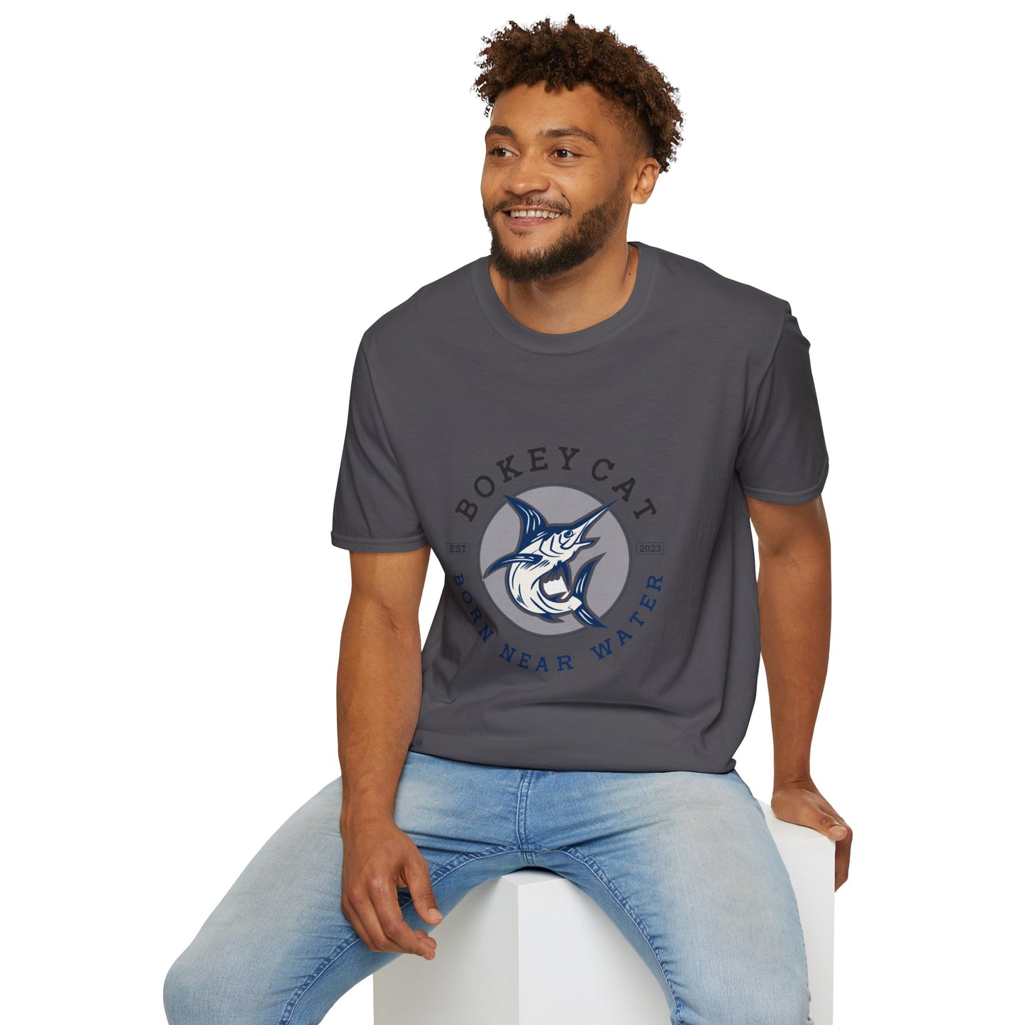 BokeyCat Unisex Softstyle T-Shirt.