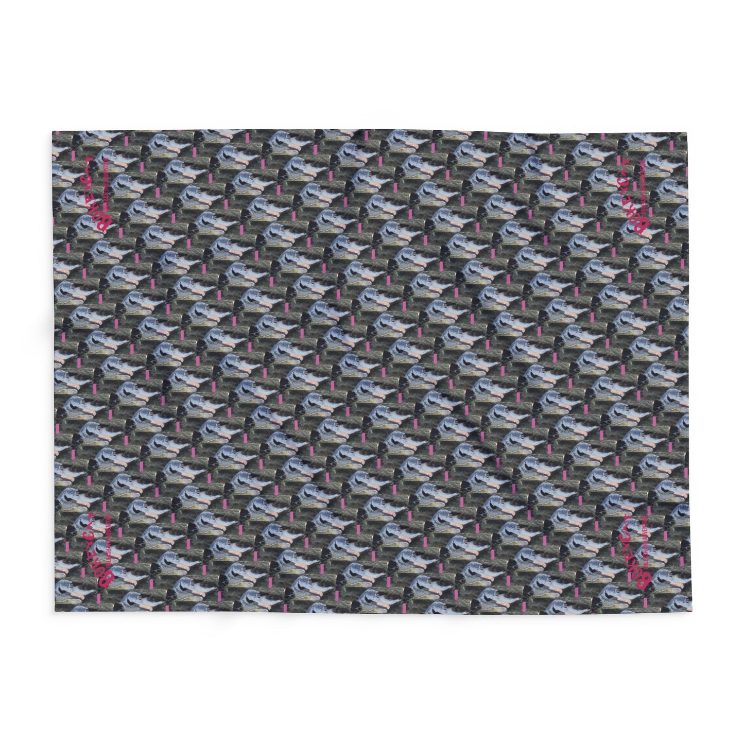 BokeyCat Arctic Fleece Blanket. (Chloe Collection)