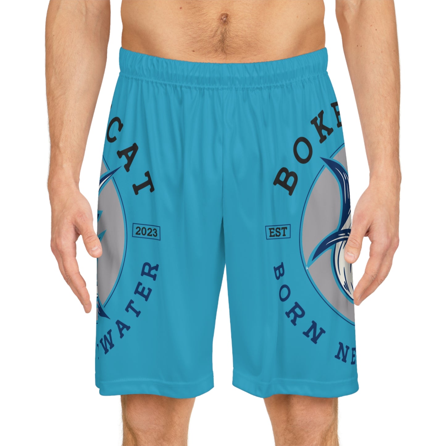 BokeyCat Basketball Shorts.