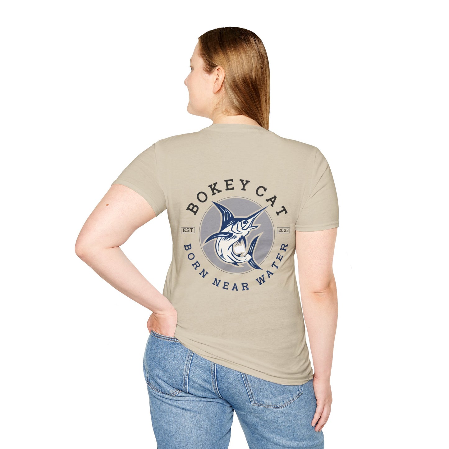 BokeyCat Unisex Softstyle T-Shirt.