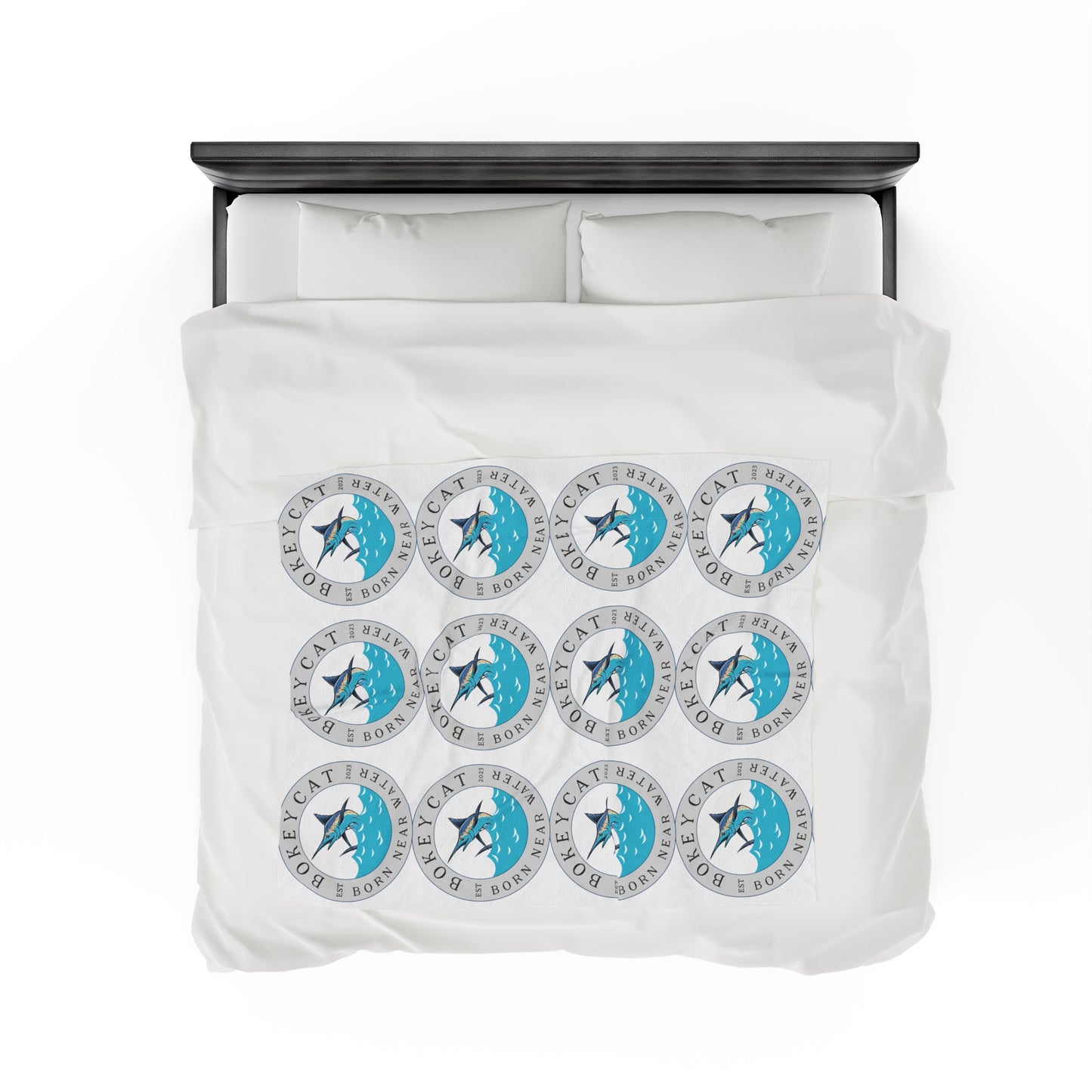 BokeyCat Velveteen Plush Blanket