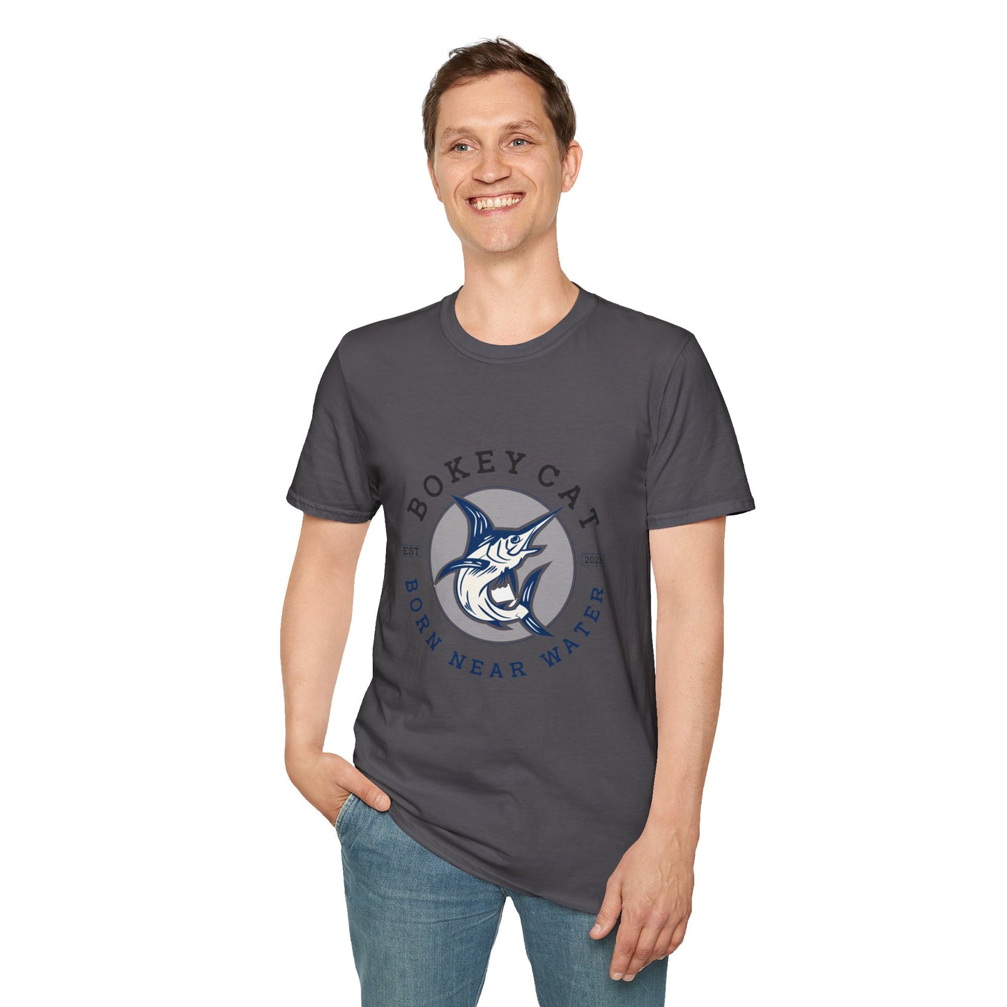 BokeyCat Unisex Softstyle T-Shirt.