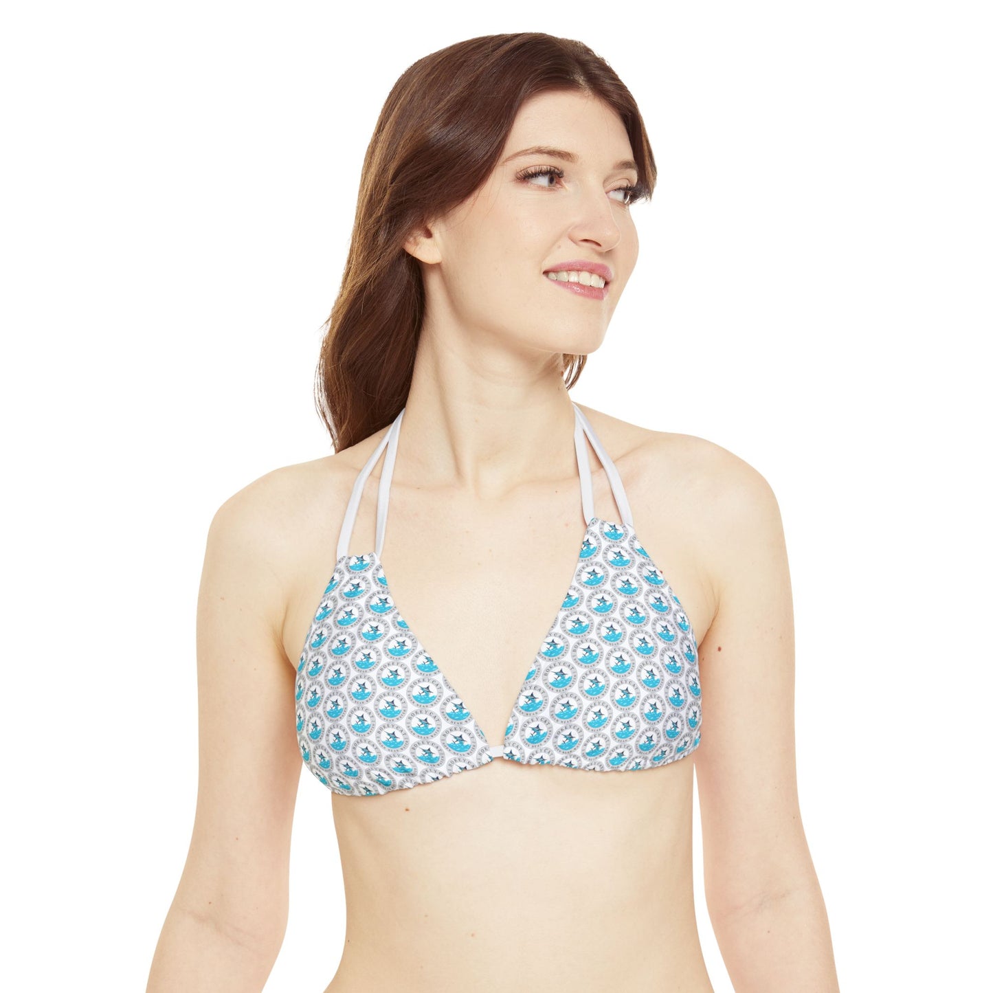 BokeyCat Bokini. strappy triangle bikini top