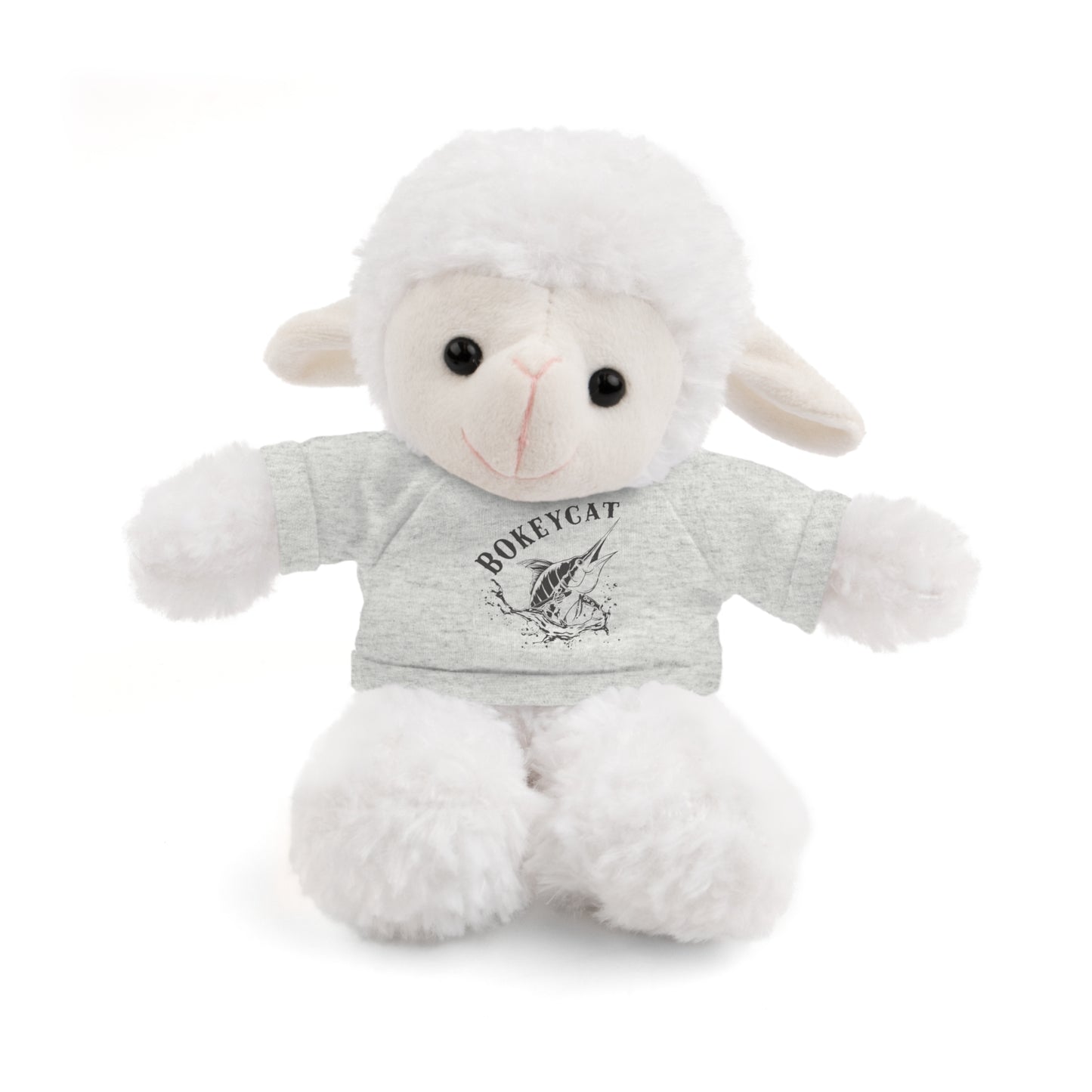 BokeyCat Stuffed Animals w Tee Shirt
