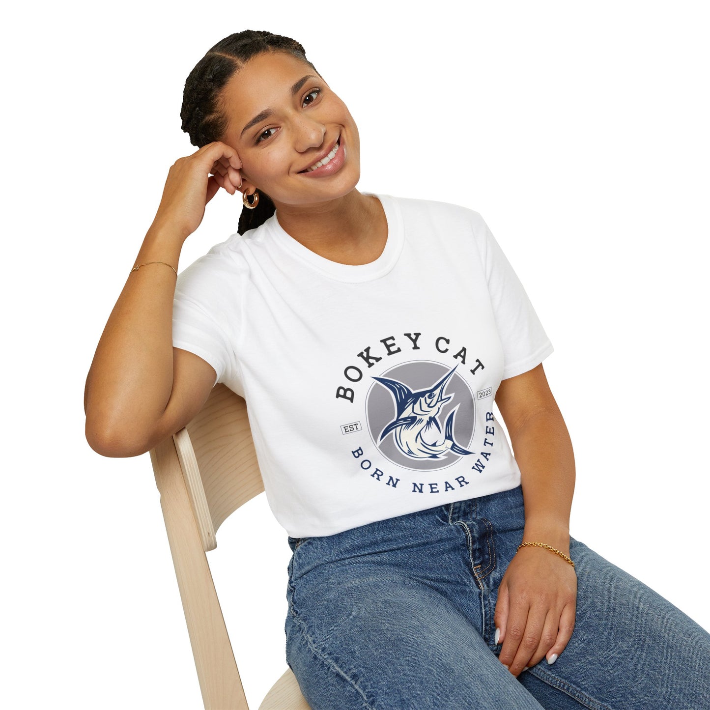 BokeyCat Unisex Softstyle T-Shirt.
