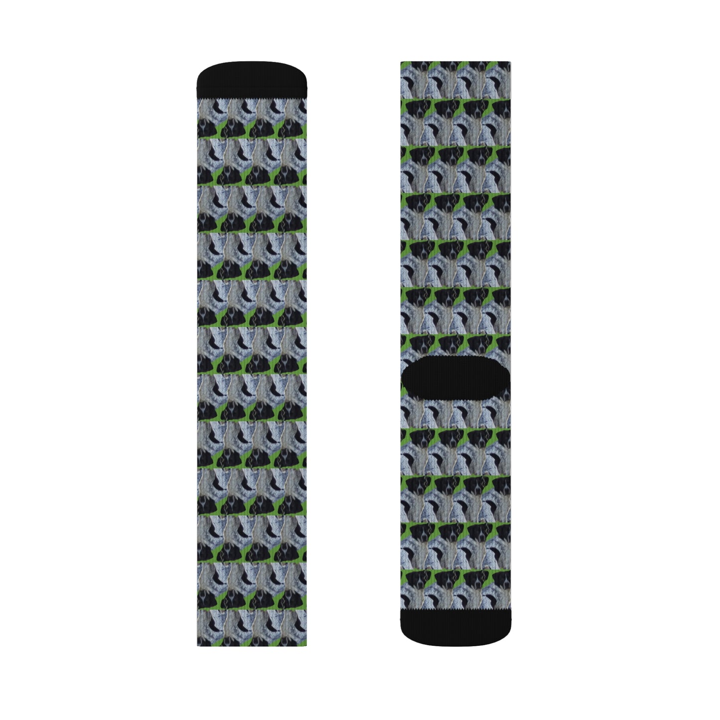 BokeyCat Sublimation Socks. (Chloe Collection)