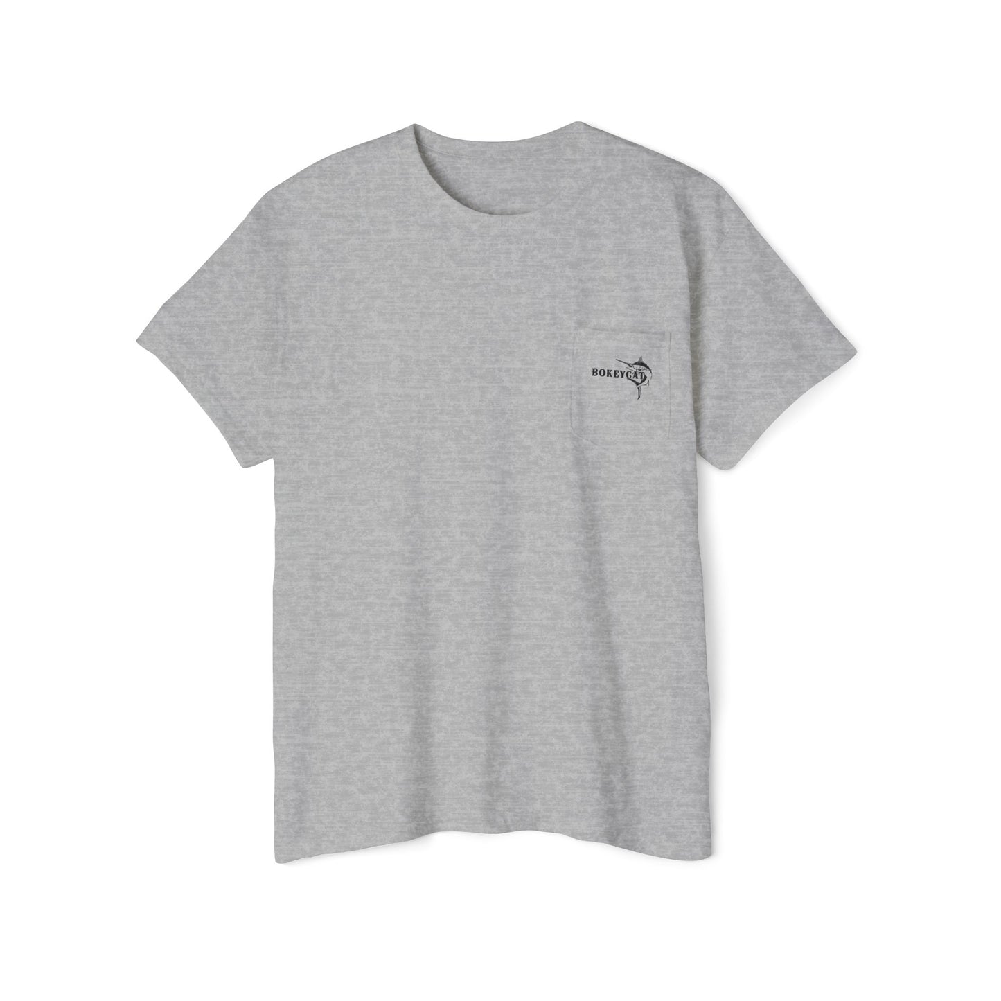 BokeyCat Unisex Heavy Cotton Pocket Tee