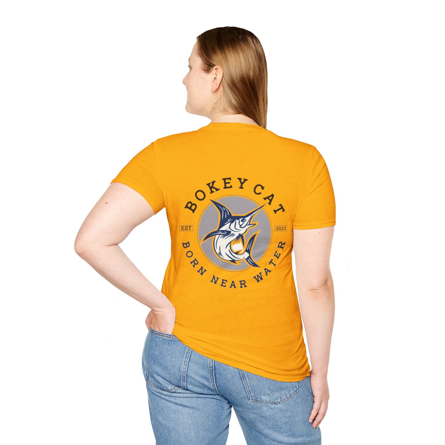 BokeyCat Unisex Softstyle T-Shirt.