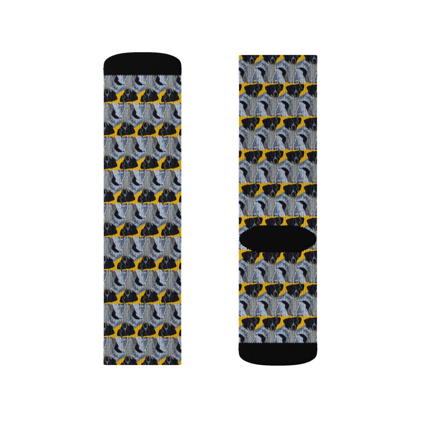 BokeyCat Sublimation Socks. (Chloe Collection)
