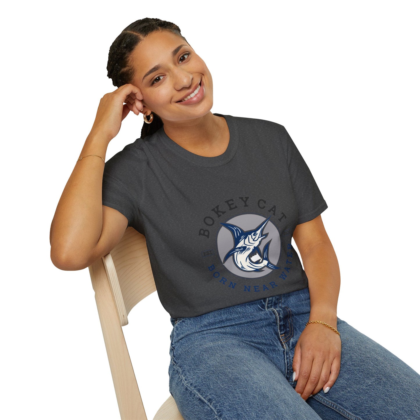 BokeyCat Unisex Softstyle T-Shirt.