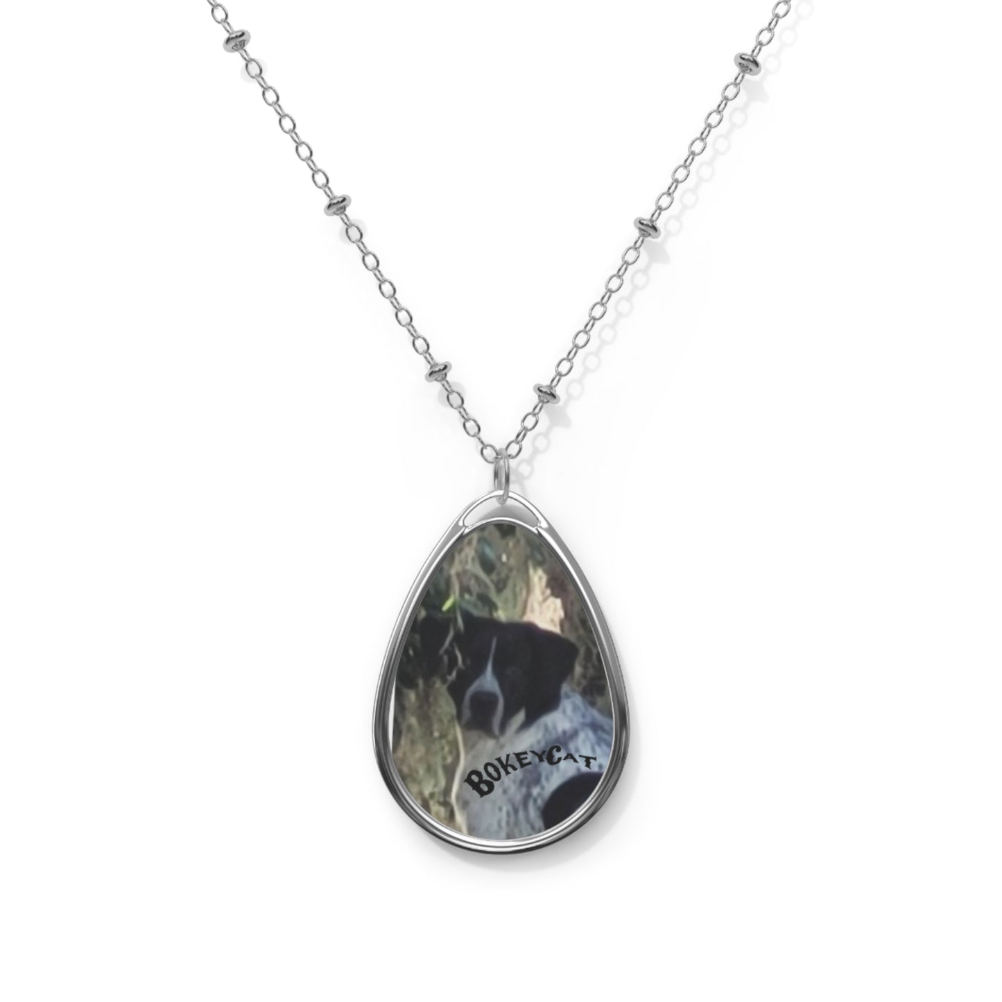 BokeyCat Chloe Oval Necklace. (Chloe Connection)
