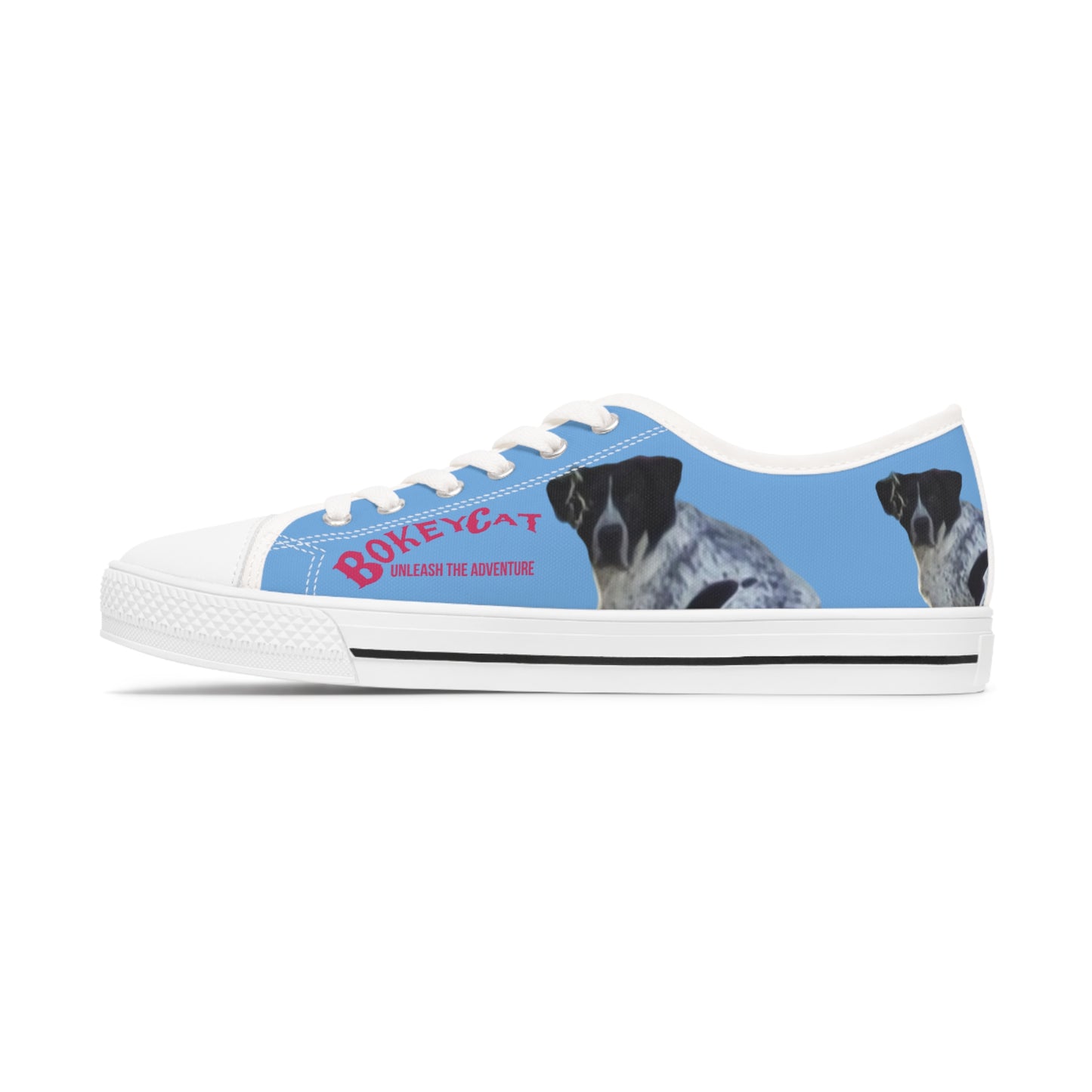 BokeyCat Women's Low Top Sneakers. (Chloe Collection)