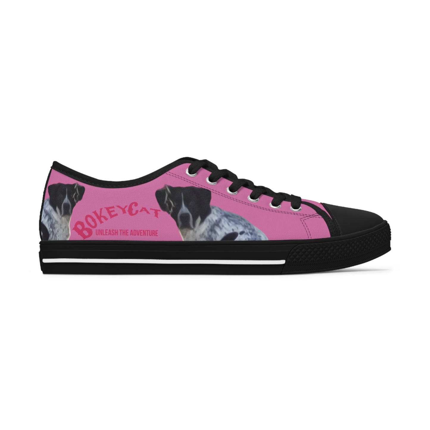 BokeyCat Women's Low Top Sneakers. (Chloe Collection)