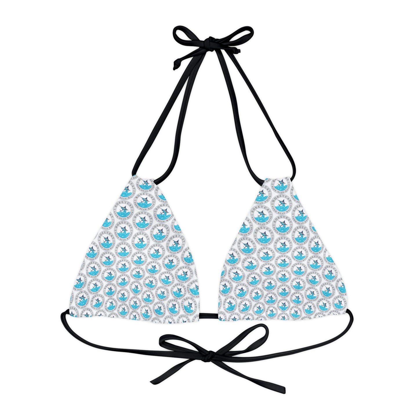 BokeyCat Bokini. strappy triangle bikini top