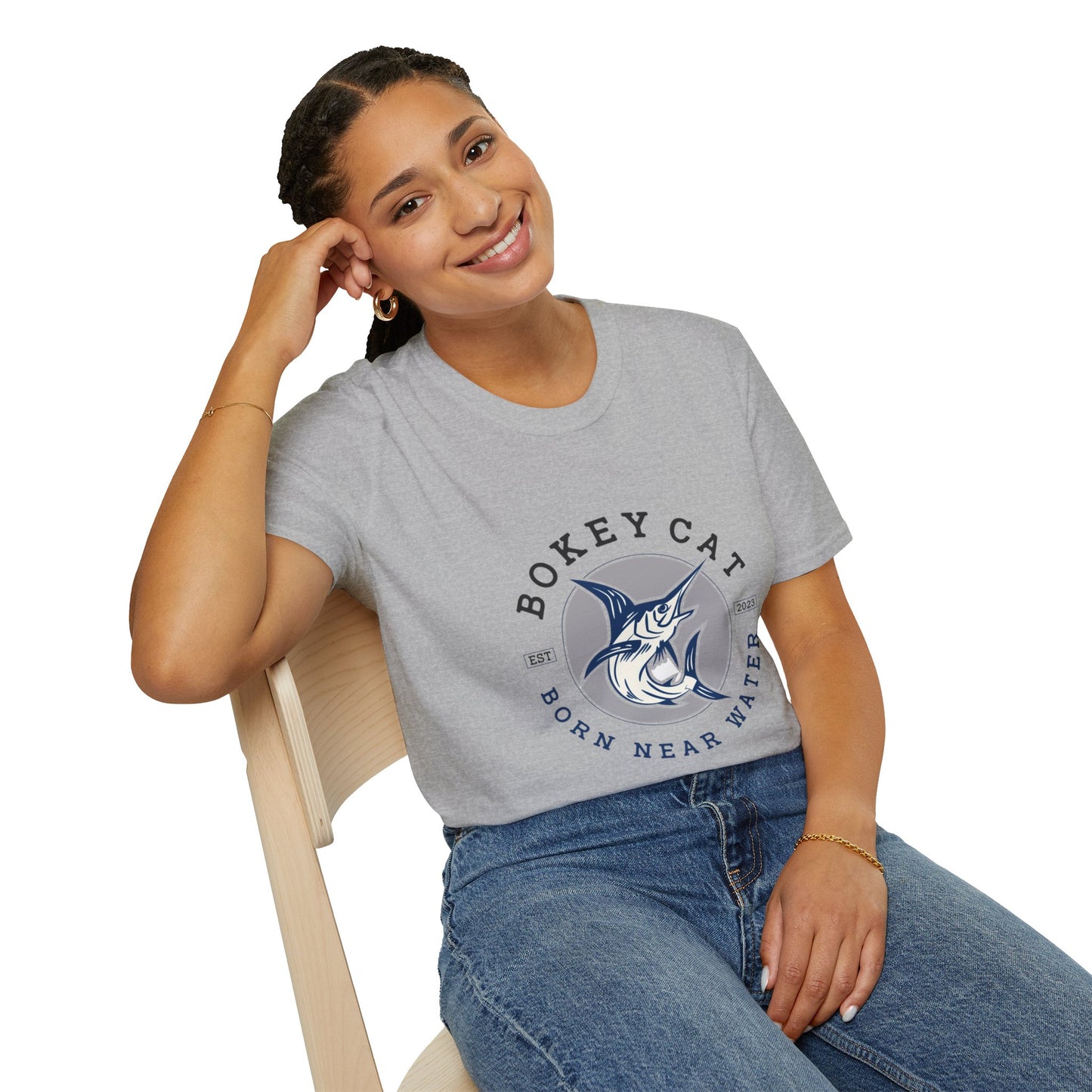 BokeyCat Unisex Softstyle T-Shirt.