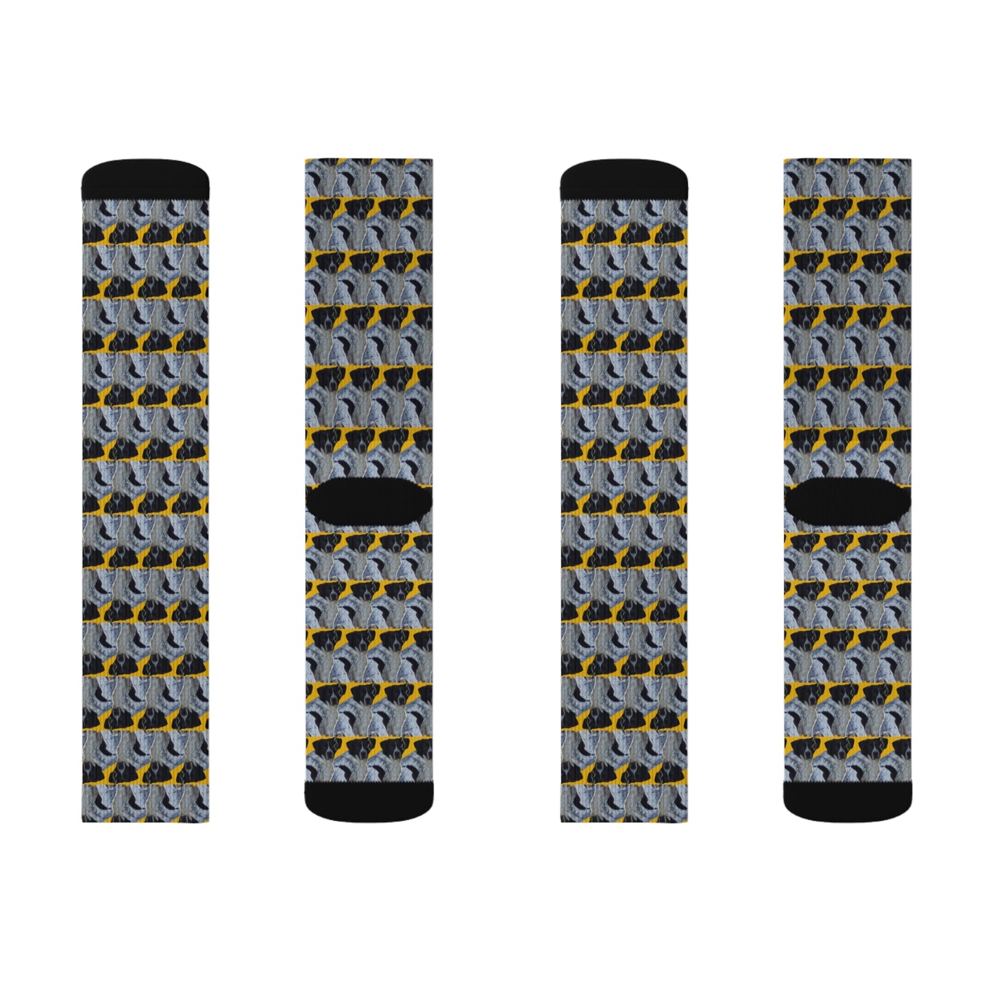 BokeyCat Sublimation Socks. (Chloe Collection)