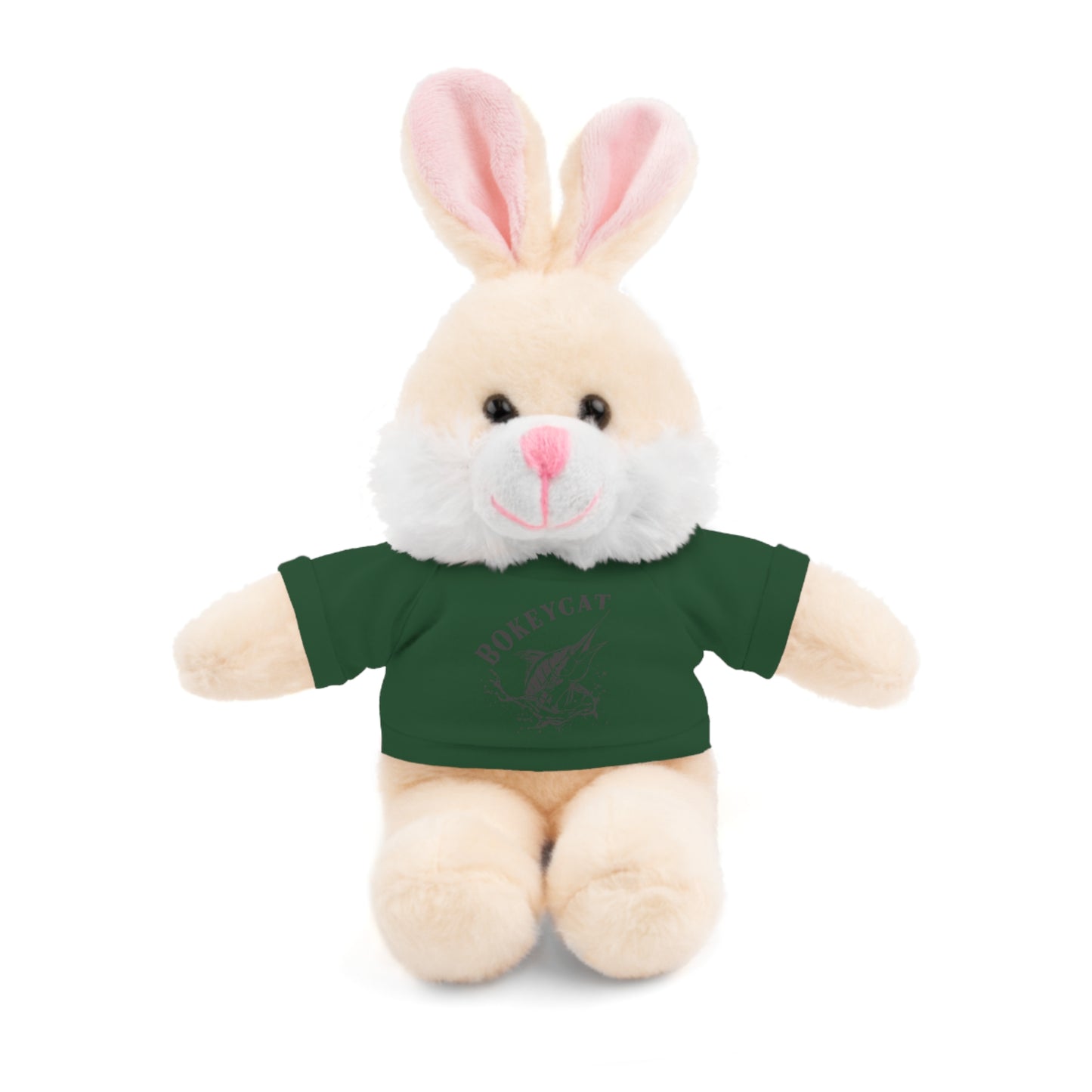 BokeyCat Stuffed Animals w Tee Shirt