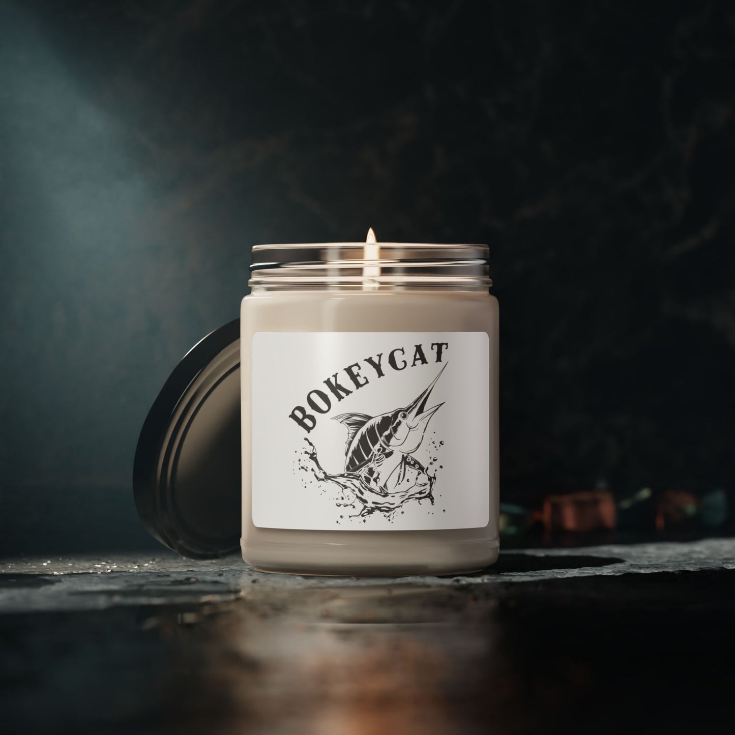 BokeyCat Scented Soy Candle, 9oz