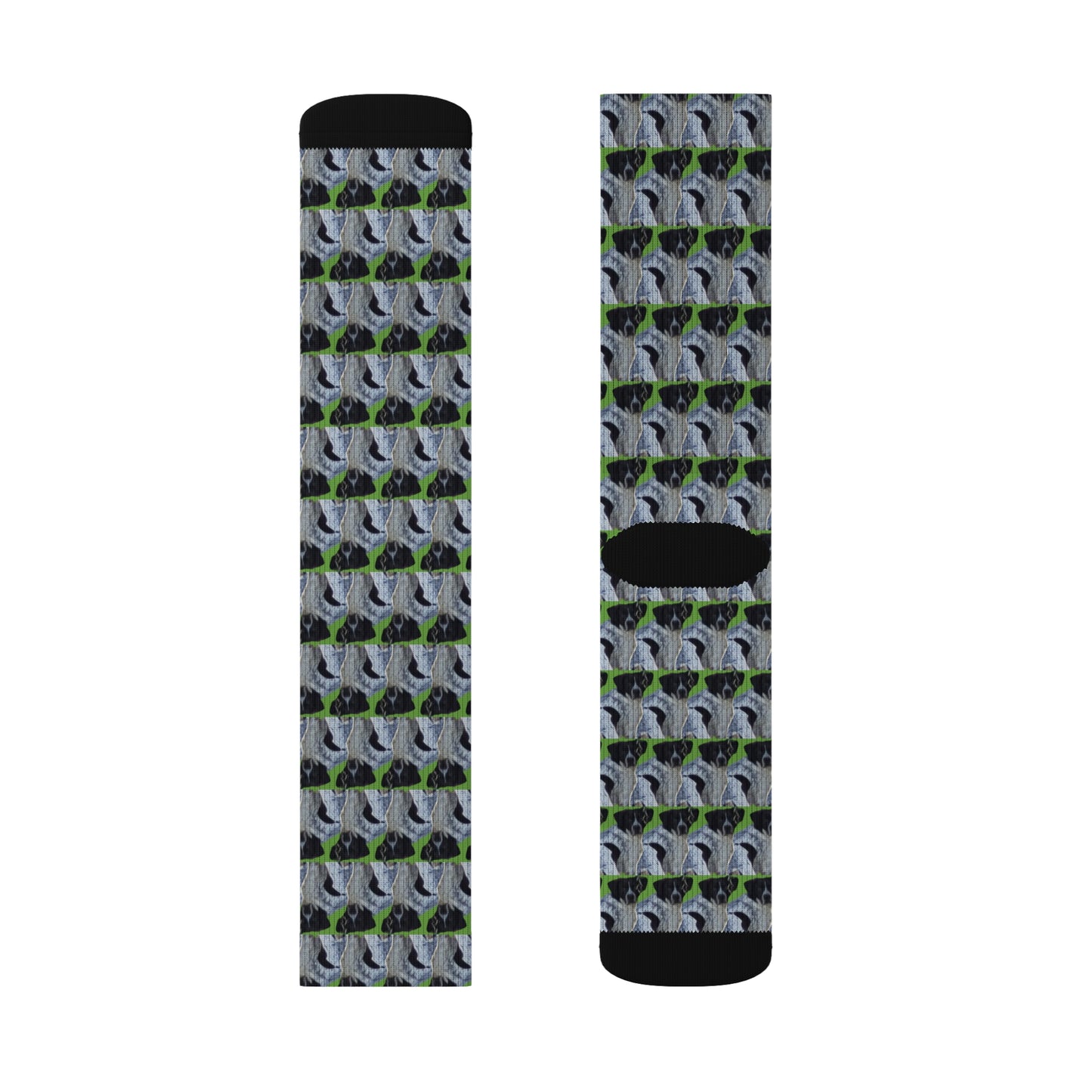 BokeyCat Sublimation Socks. (Chloe Collection)
