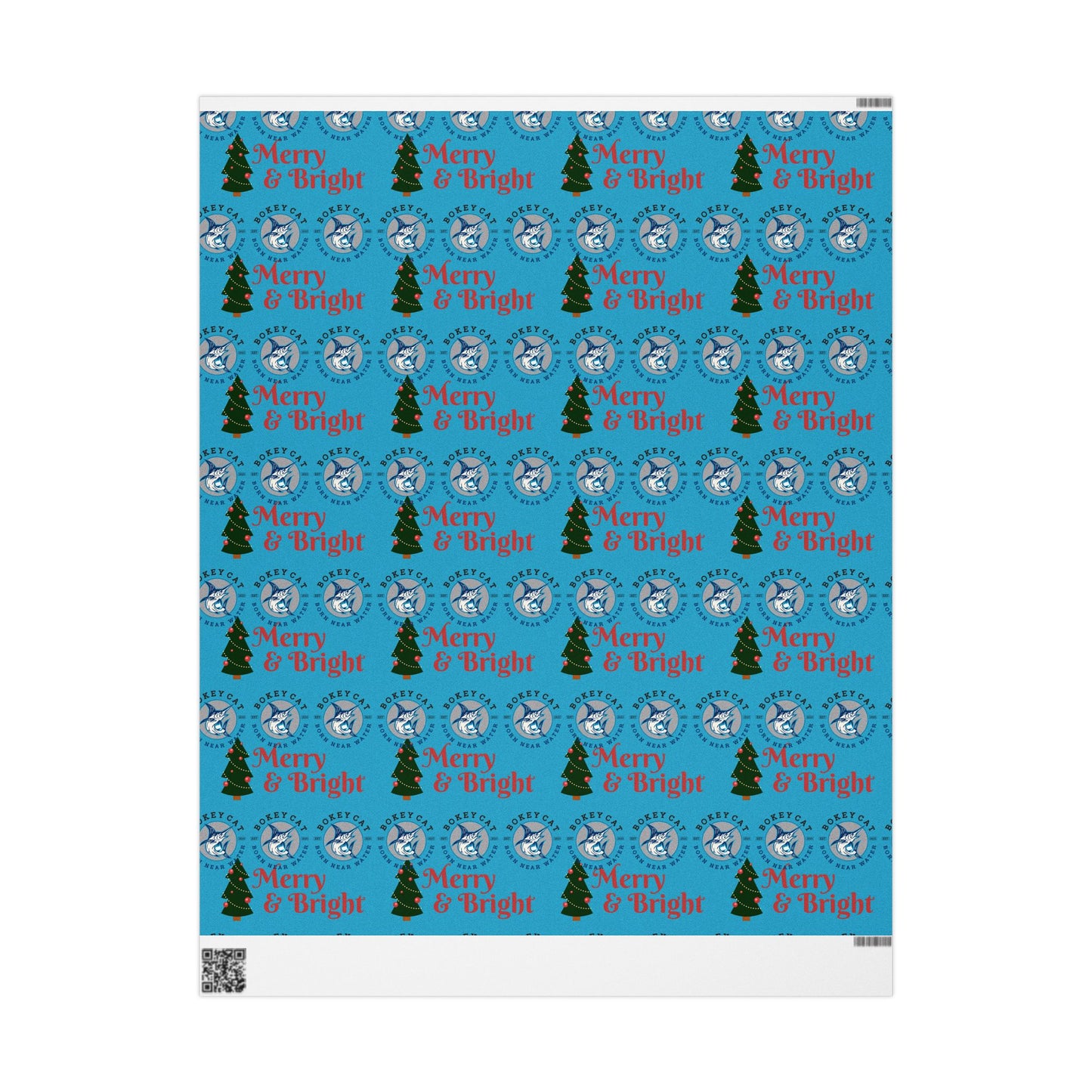 BokeyCat Christmas Wrapping Paper