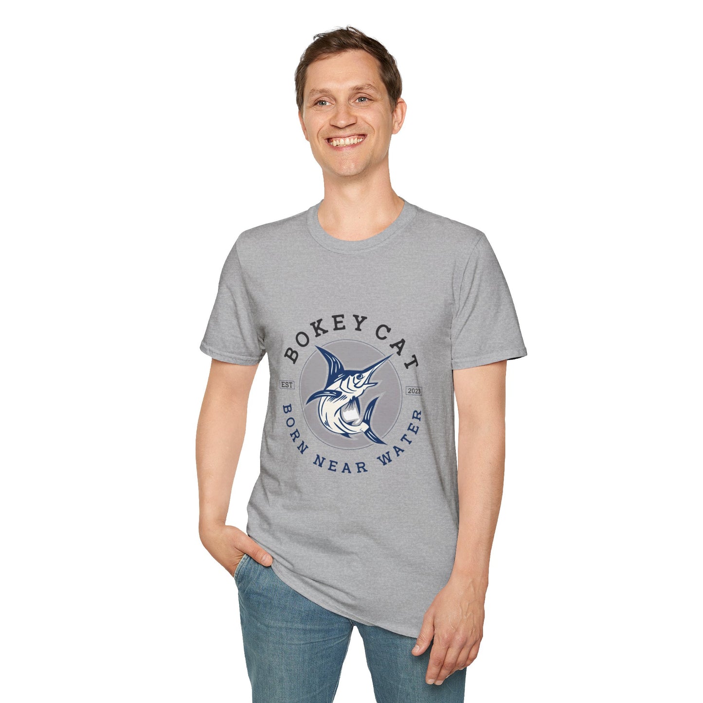 BokeyCat Unisex Softstyle T-Shirt.