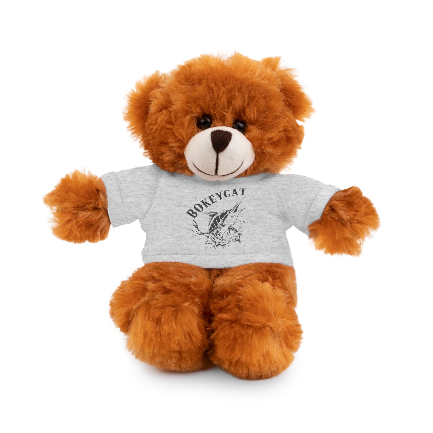 BokeyCat Stuffed Animals w Tee Shirt