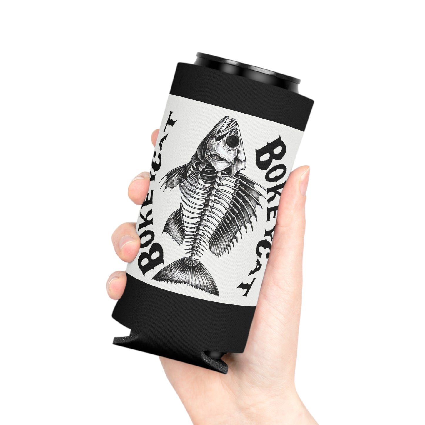 BokeyCat Bones Can Cooler