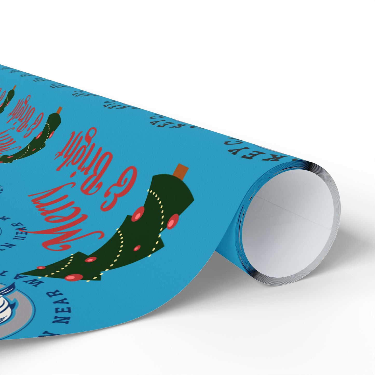 BokeyCat Christmas Wrapping Paper