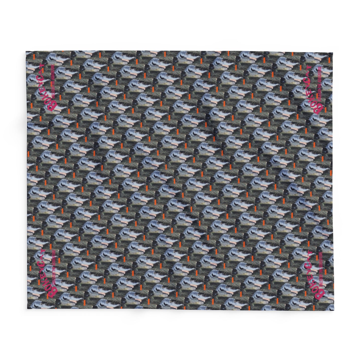 BokeyCat Arctic Fleece Blanket. (Chloe Collection)