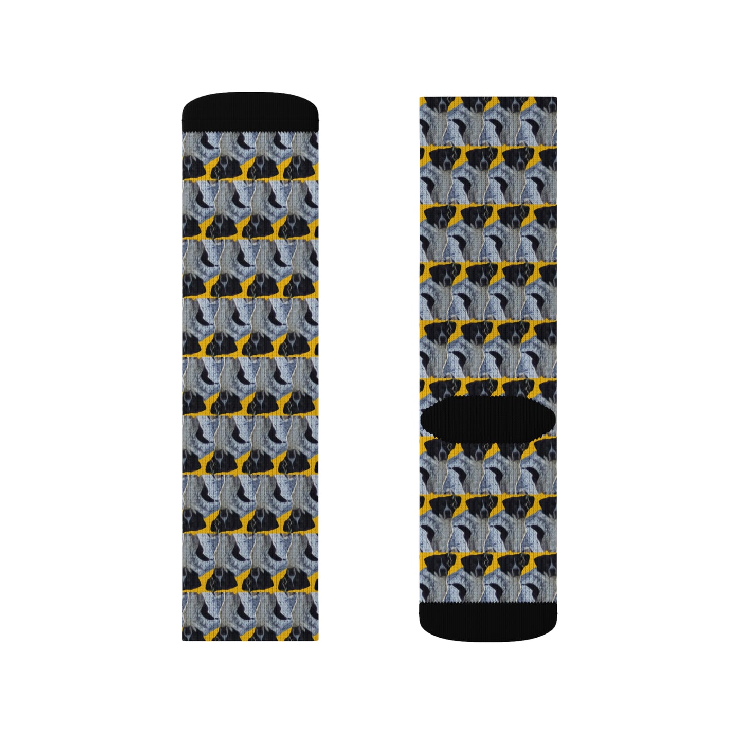 BokeyCat Sublimation Socks. (Chloe Collection)