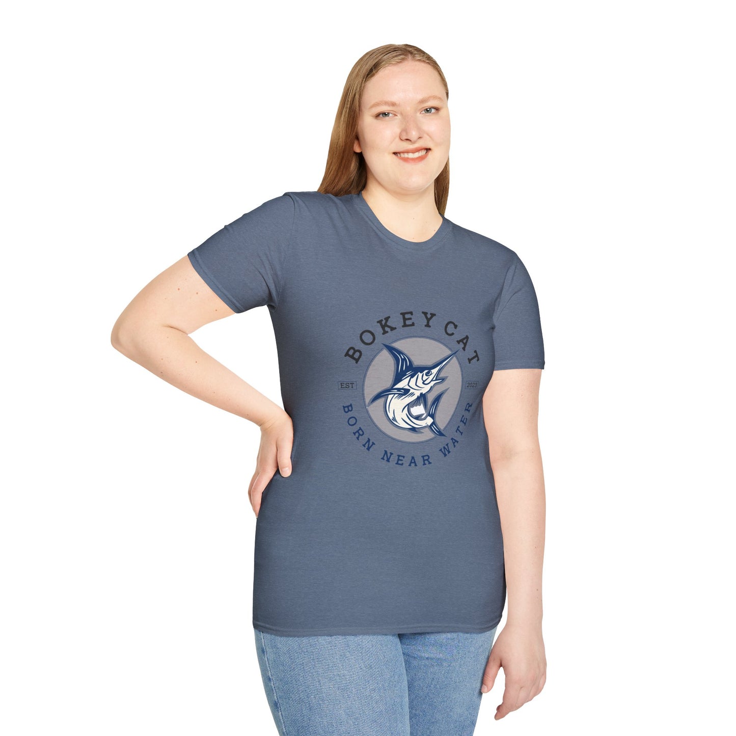 BokeyCat Unisex Softstyle T-Shirt.