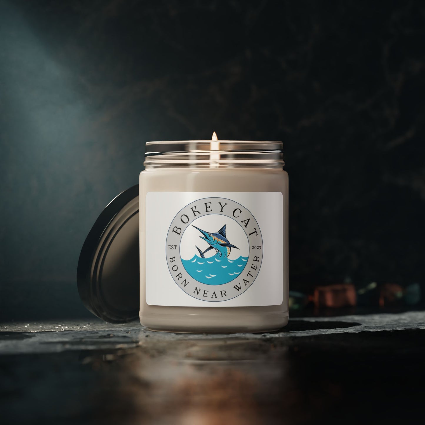 BokeyCat Scented Soy Candle 9oz