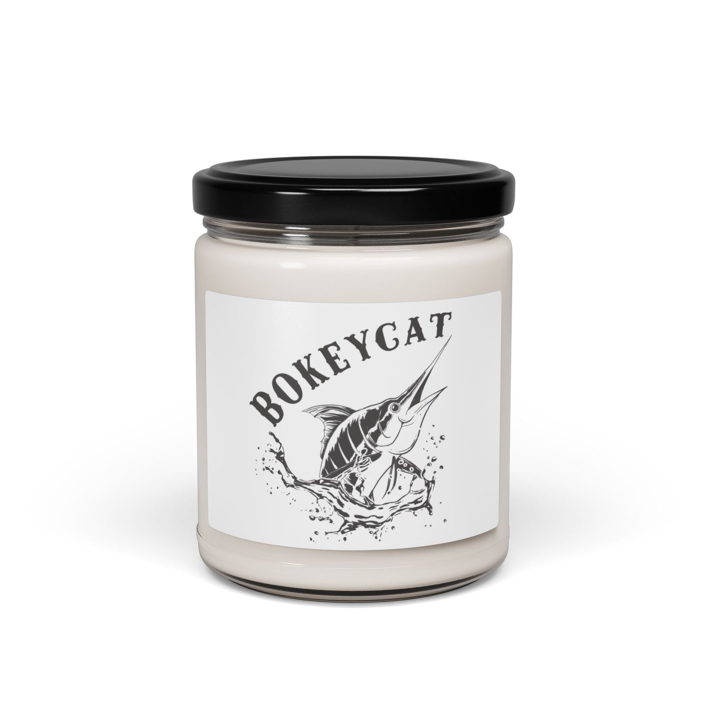 BokeyCat Scented Soy Candle, 9oz