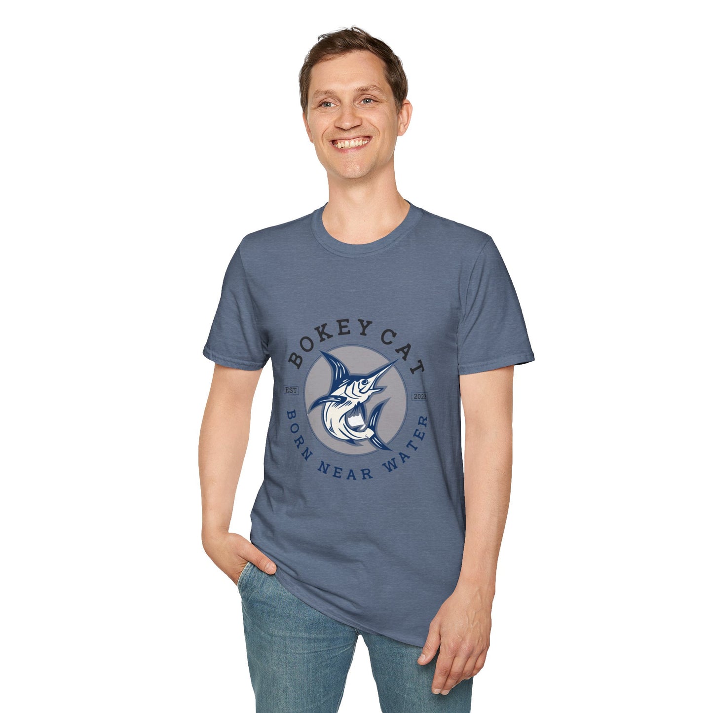 BokeyCat Unisex Softstyle T-Shirt.