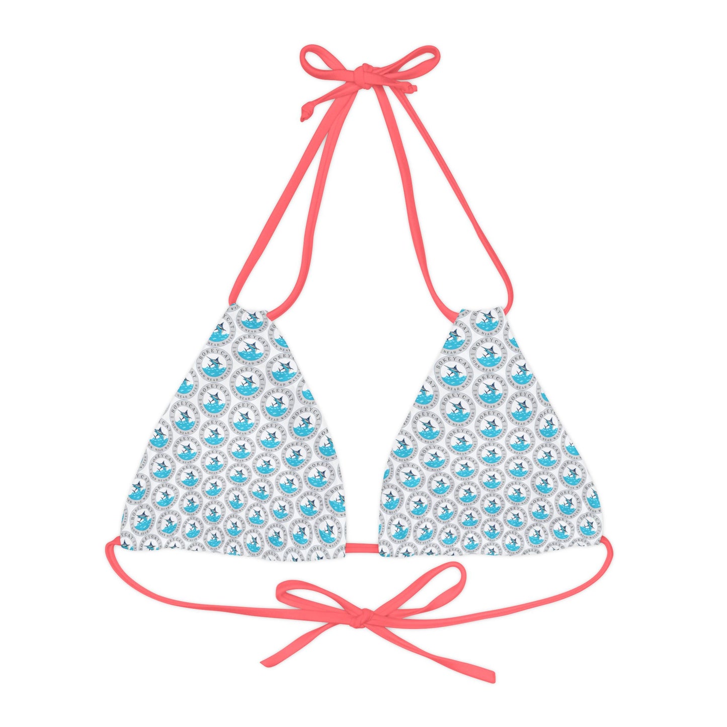 BokeyCat Bokini. strappy triangle bikini top