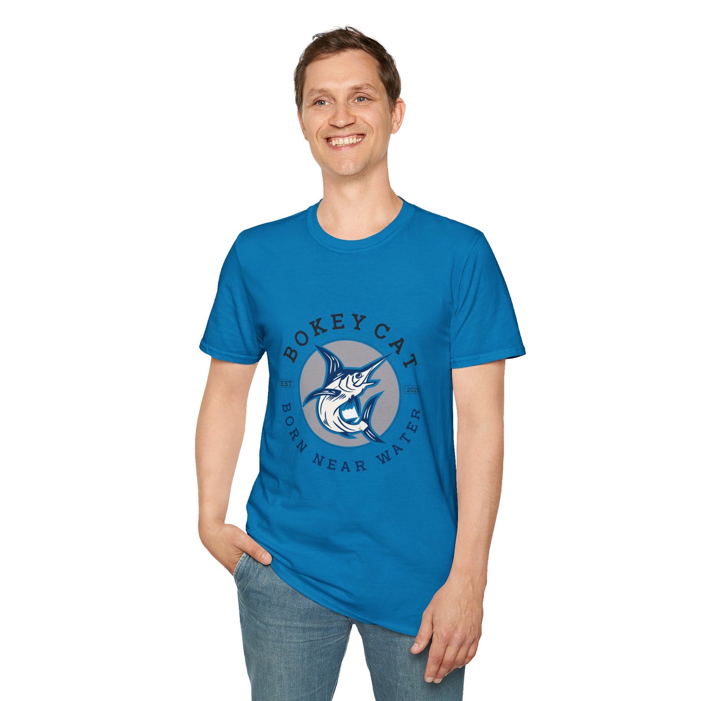 BokeyCat Unisex Softstyle T-Shirt.