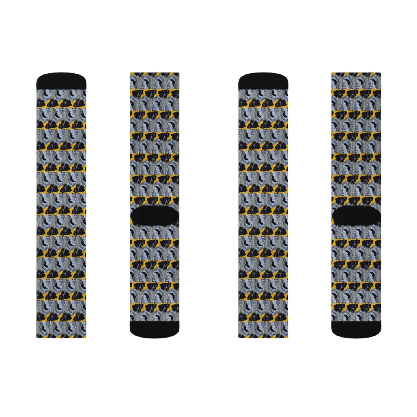 BokeyCat Sublimation Socks. (Chloe Collection)